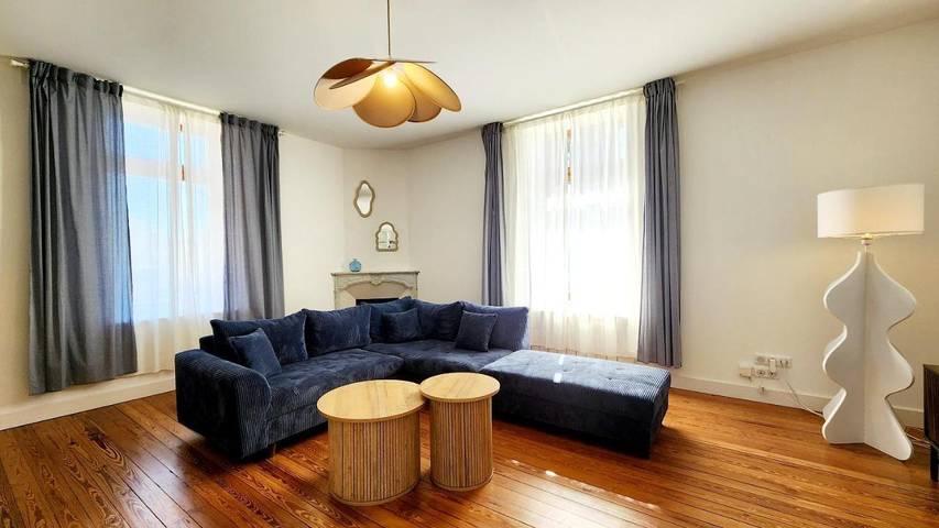 Appartement de vacances pour 8 personnes, avec jardin et vue