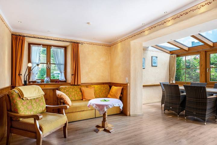 Ferienwohnung für 5 Personen, mit Garten und Sauna in Ruhpolding