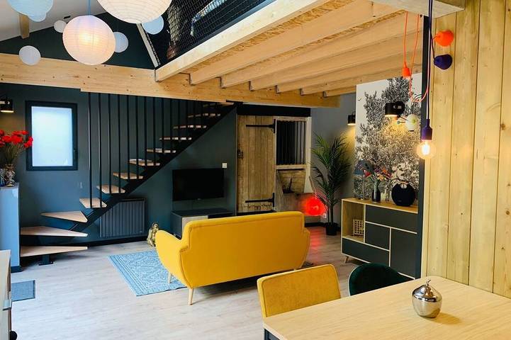 Location de vacances pour 4 personnes, avec jardin à Val-de-Vesle