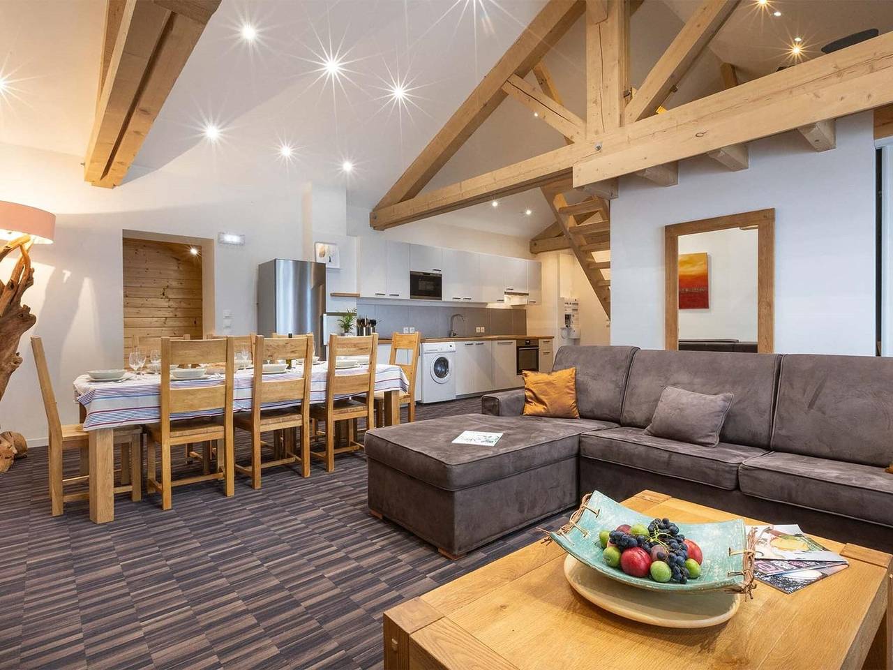 Apartamento entero, Chalet en Paradiski con spa y vistas al valle in Massif de la Vanoise