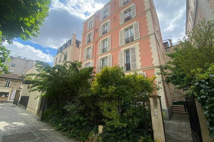 Gîte pour 3 personnes, avec jardin dans Paris Rue Sextius Michel