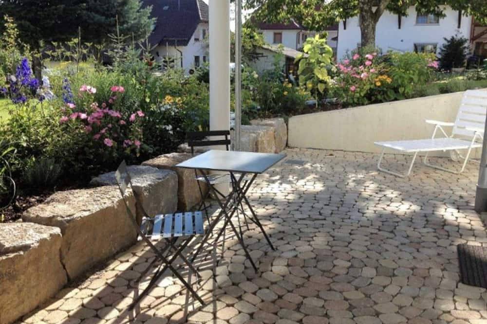 Ganze Wohnung, Ferienwohnung Huber - 2-Raum-Ferienwohnung Huber, Dusche/Wc, 45qm, Eg in Markdorf, Region Bodensee-Oberschwaben
