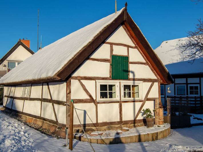 Ferienwohnung für 7 Personen, mit Garten und Seeblick sowie Terrasse, kinderfreundlich in Freest - 3