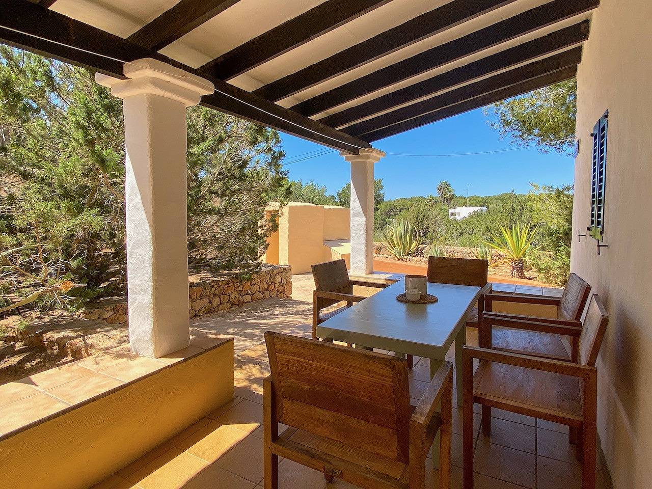 Bungalow para 6 personas con jardín in Playa de Migjorn, Formentera