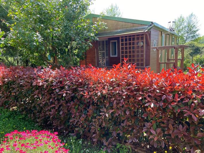 Chalet pour 4 personnes, avec jardin et vue