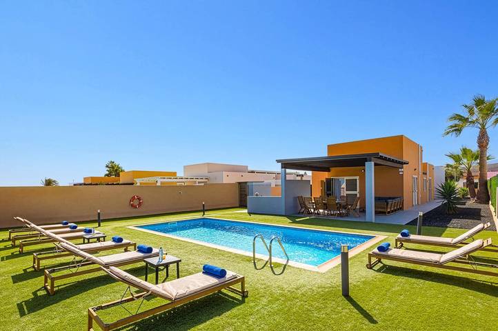 Chalet para 7 personas, con jardín en Las Salinas