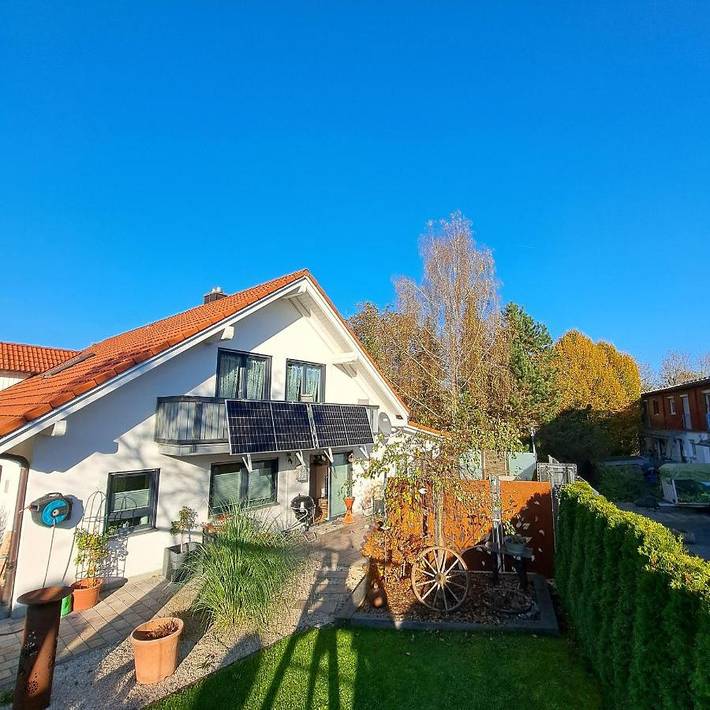 Ferienwohnung für 4 Personen, mit Balkon und Garten in Kempten