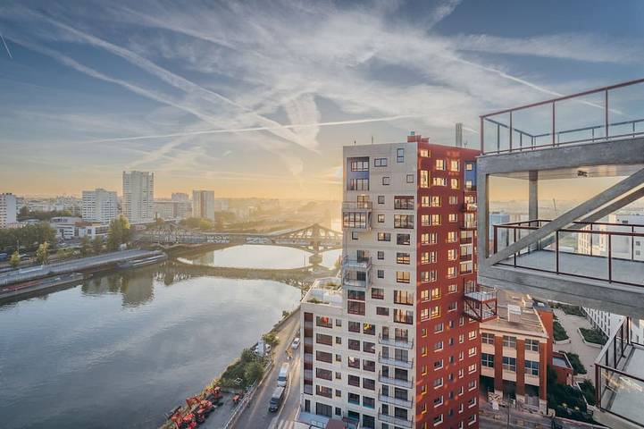 Location de vacances pour 6 personnes, avec jardin, animaux acceptés à Ivry-sur-Seine