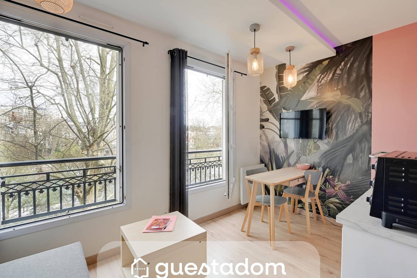 Studio entier, Reflet de Marne - Proche Paris - Métro in Maisons-Alfort, Val-de-Marne