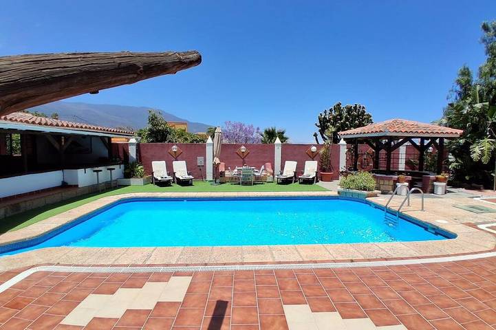 Chalet para 5 personas, con jardín en Güímar