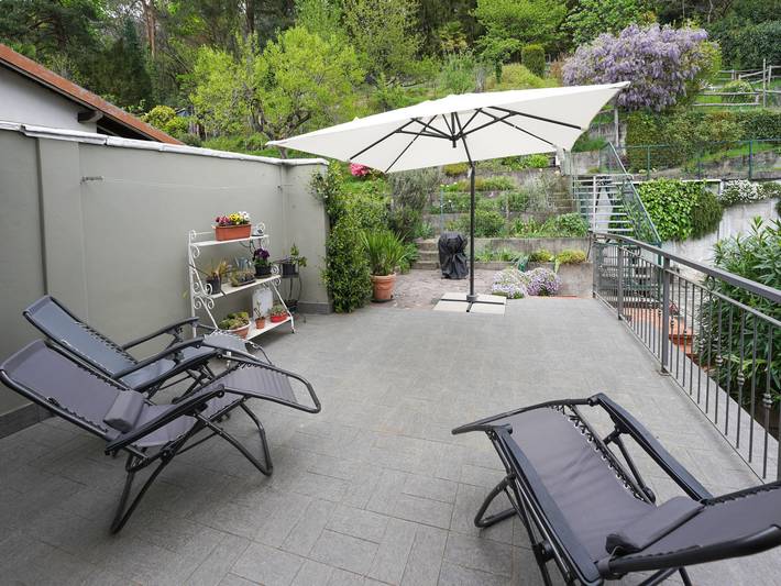 Ferienwohnung für 6 Personen, mit Balkon und Garten sowie Seeblick in Comune di Luino - 4