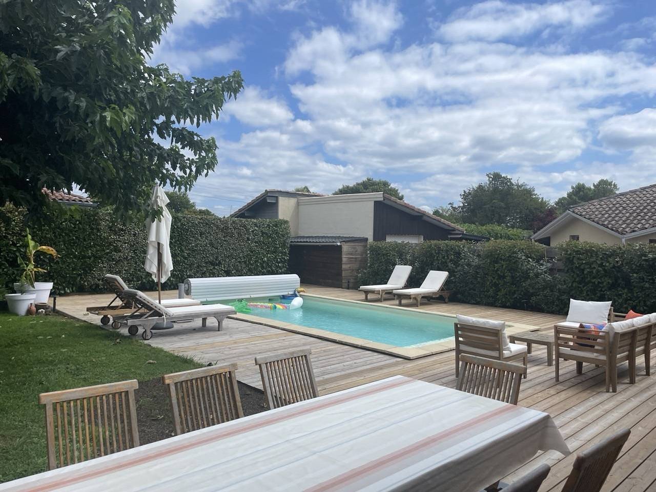 Villa con piscina segura - 8/9 pers. in Linxe, Côte d’Argent