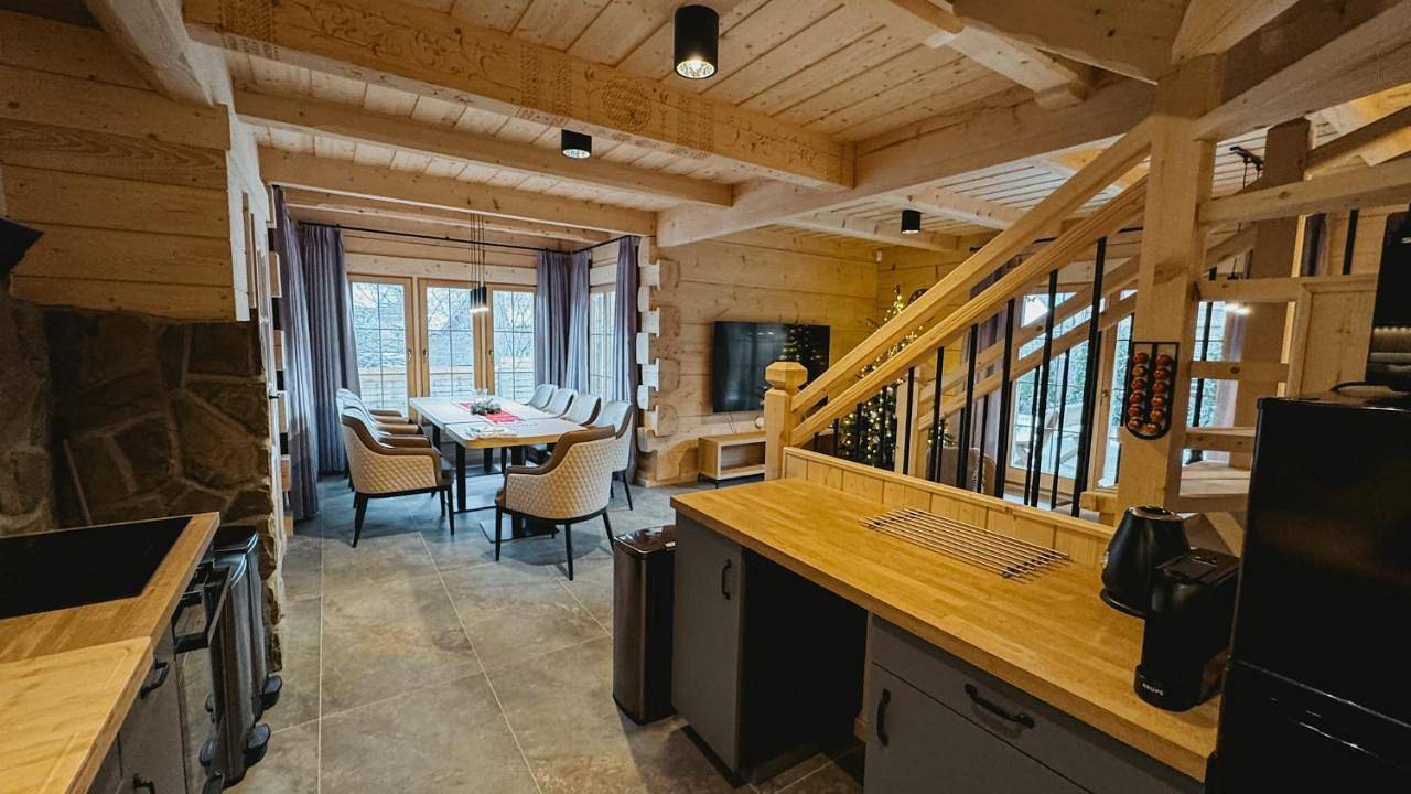 Chaty Wald in Ściegny, Sudety (Polska)