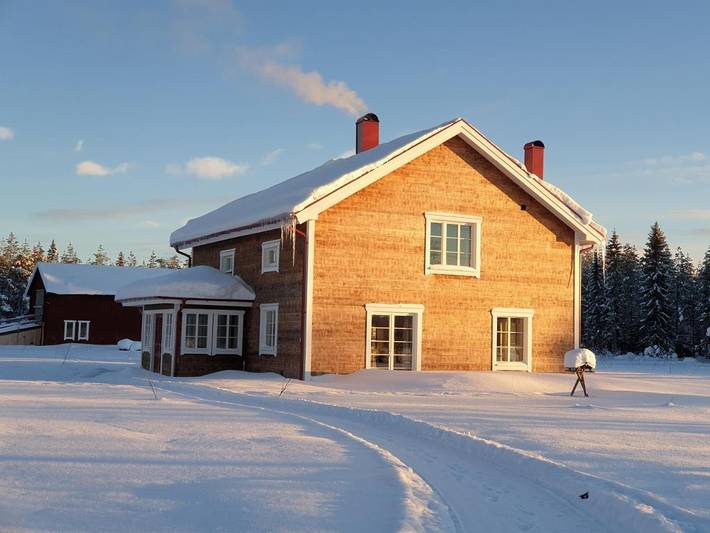Location de vacances pour 5 personnes, avec sauna ainsi que vue et jardin à Sorsele - 3