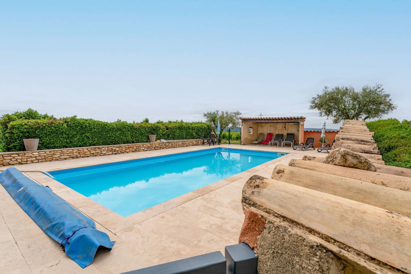 Gîte Apivita – Vakantiehuis met zwembad in wijndomein nabij Nyons in Nyons, Nyons en omgeving