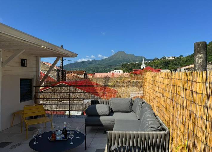Maison de vacances pour 6 personnes, avec terrasse et vue