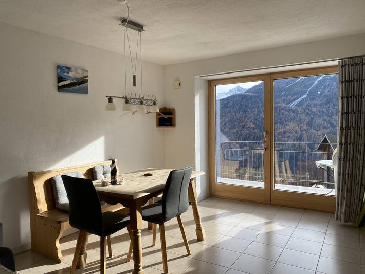 Ganze Ferienwohnung, Ferienwohnung Parvih 46A - Ferienwohnung, 50m2,  für 2-3 Personen in Tschlin, Valsot