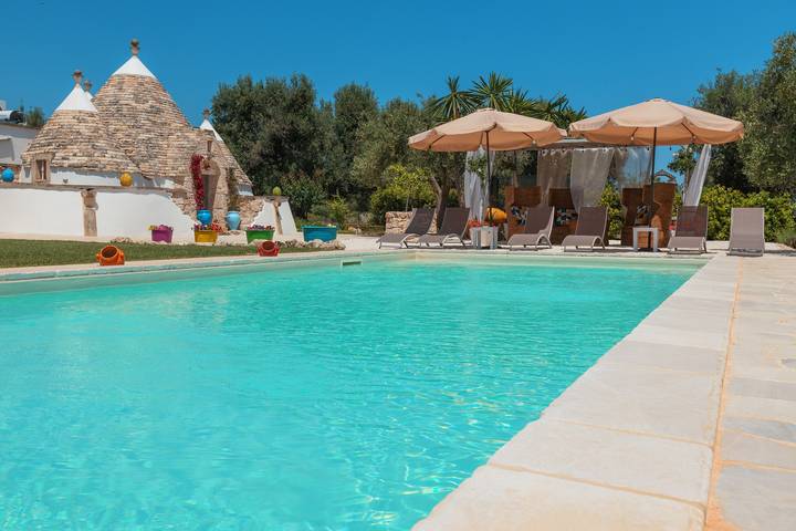 Ferienhaus für 6 Personen, mit Garten in San Vito dei Normanni