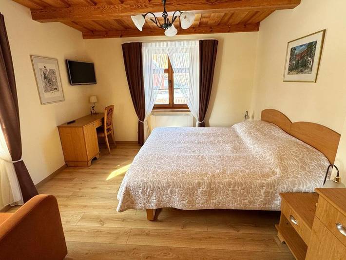 Maison d’hôte pour 3 personnes, avec terrasse ainsi que jardin et sauna à Nida