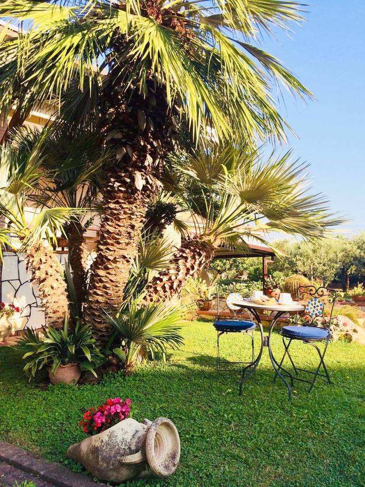Casa vacanza per 2 persone, con Balcone e Terrazza nonché Giardino e Panorama a Campagna