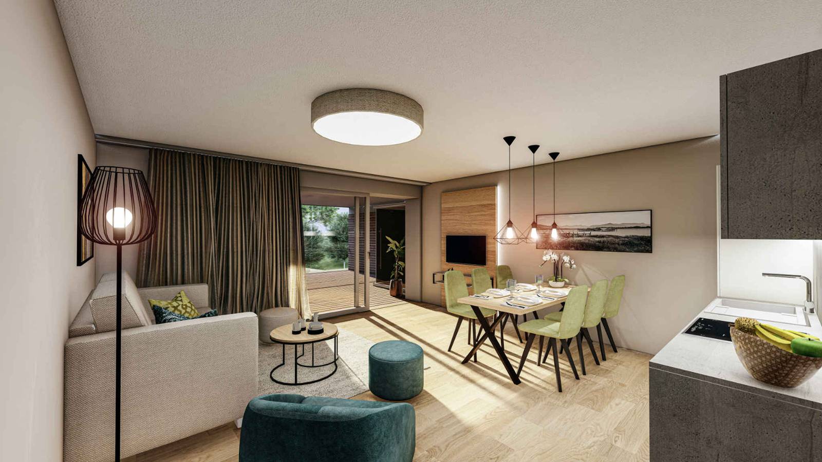 Hotelapartment mit Seeblick in Karawanken und Bachergebirge, Sankt Kanzian am Klopeiner See