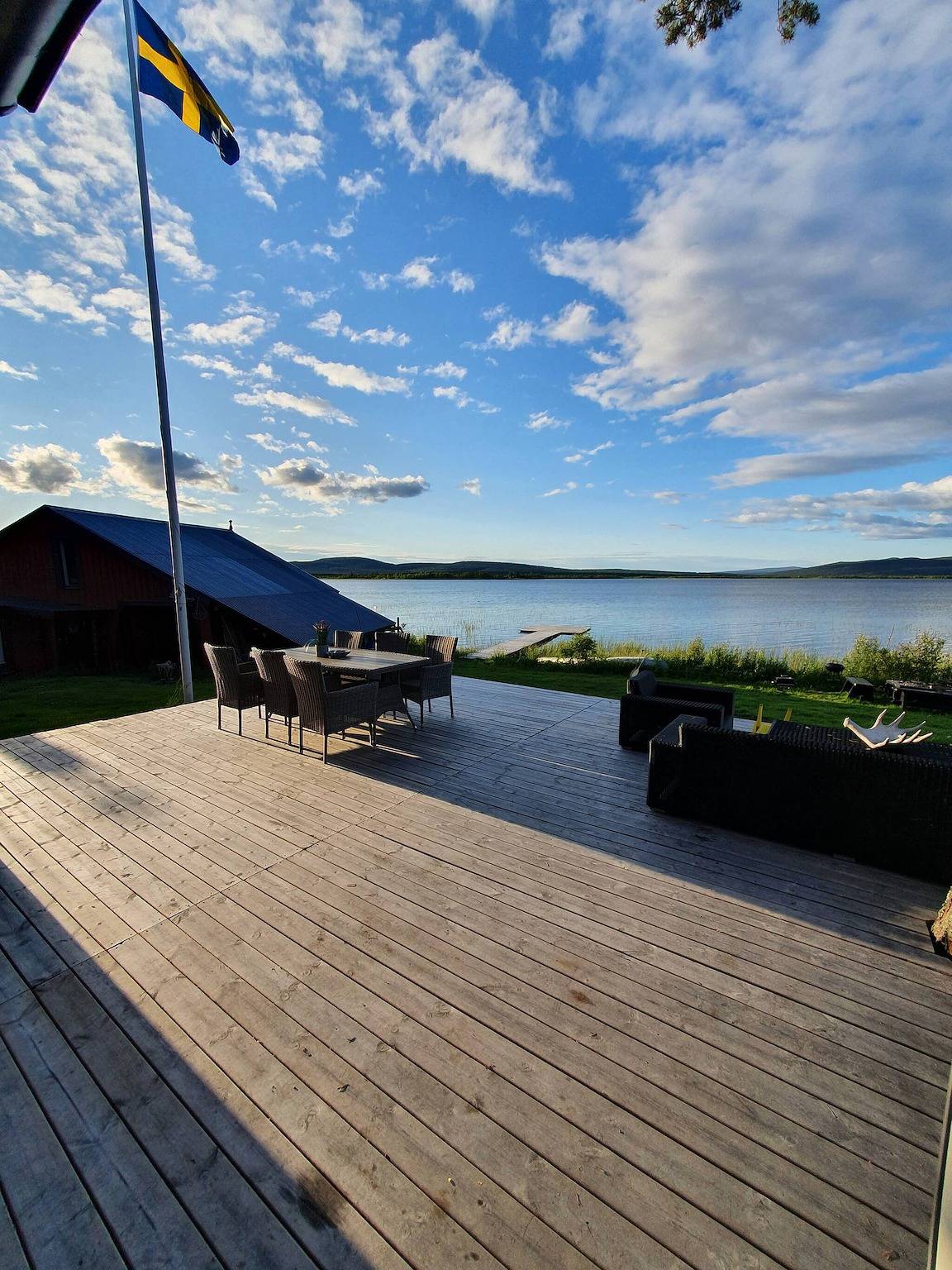 Campingplatz Caroli Villa Aurora in Kiruna, Lappland (Schweden)