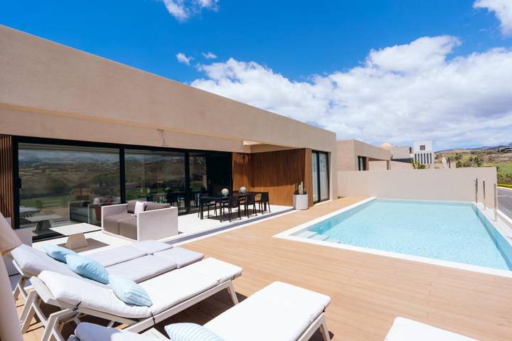 Villa pour 6 personnes, avec vue ainsi que jardin et piscine dans Salobre