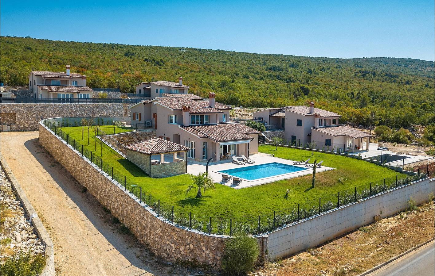 Holiday home for 8 people in Raša, Eastcoast Istria