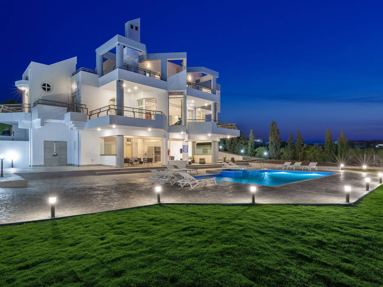 Monte Smith Luxus-Villa in Rhodos Stadt, Rhodos