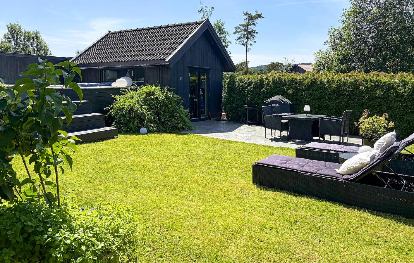 Ganze Ferienwohnung, Ferienwohnung für 4 Personen mit Garten in Kristiansand