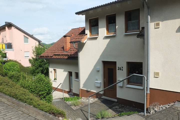Ferienwohnung für 2 Personen, mit Balkon und Balkon/Terrasse sowie Terrasse und Garten