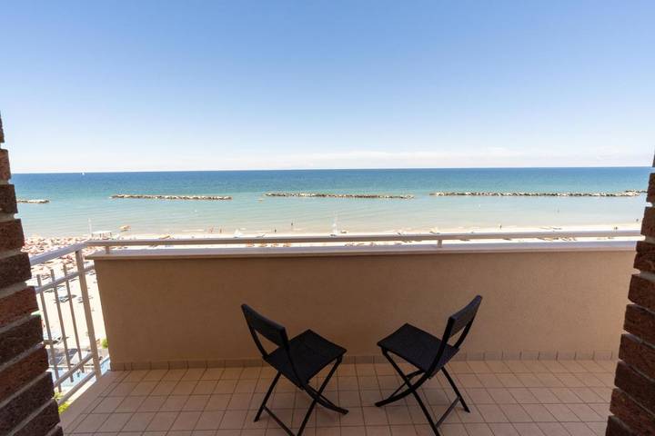 Location de vacances pour 4 personnes, avec vue et balcon dans Bellaria-Igea Marina - 2