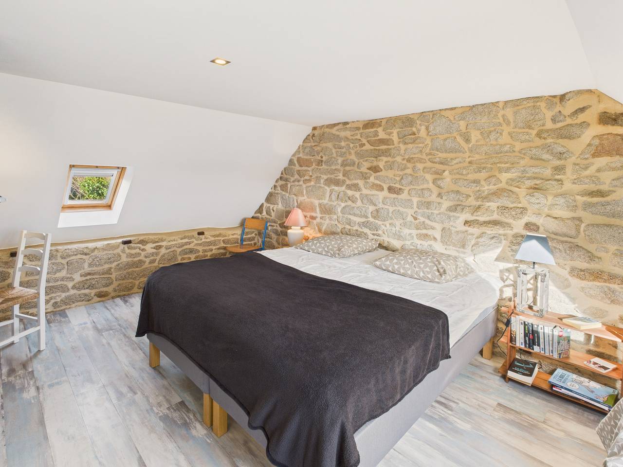 Charmante maison pour 6 à 900m de la plage in Treffiagat, Côte de Cornouaille