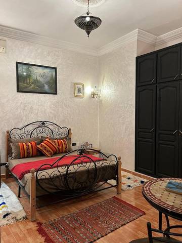 Chambre d’hôte pour 2 personnes, avec terrasse et vue à Marrakech