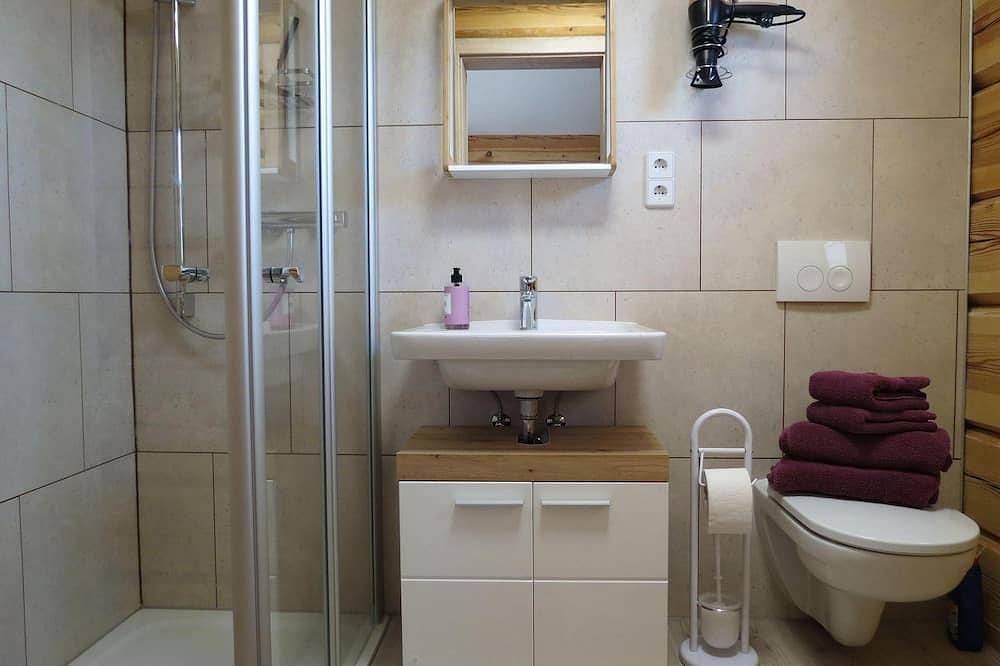 Ganze Wohnung, Ferienhaus Jägerhäusel, 38qm, 1 Schlafzimmer, max. 3 Personen in Quitzdorf am See, Oberlausitz-Niederschlesien