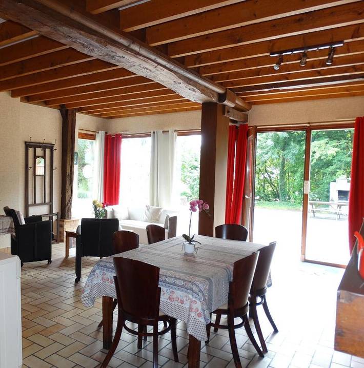 Gîte pour 5 personnes, avec jardin ainsi que terrasse et vue à Bille