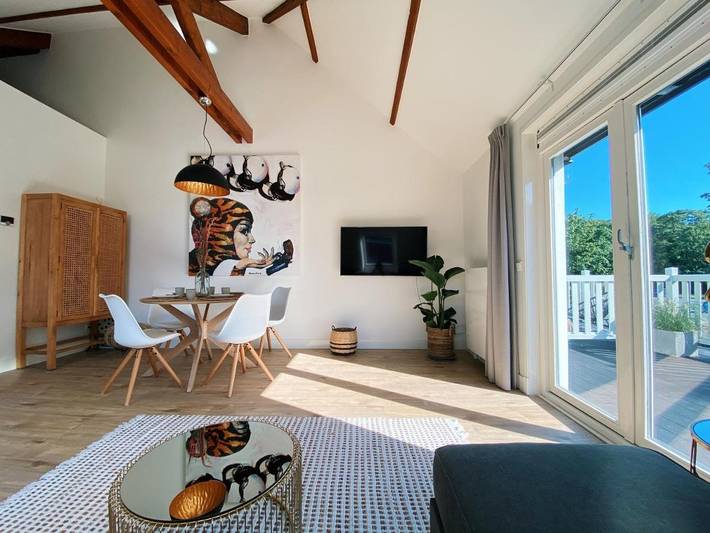 Vakantiewoning voor 4 personen, with Balkon and Terras as well as Tuin and Uitzicht in Wassenaar
