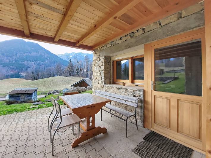 Gîte pour 6 personnes, avec jardin, animaux acceptés à Le Biot - 3