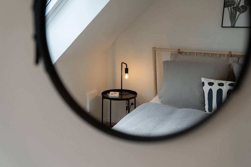 Küstenbutze - Modernes Apartment für 2 mit vollausgestatteter Küche, Balkon, Netflix in Mildstedt, Nordfriesland