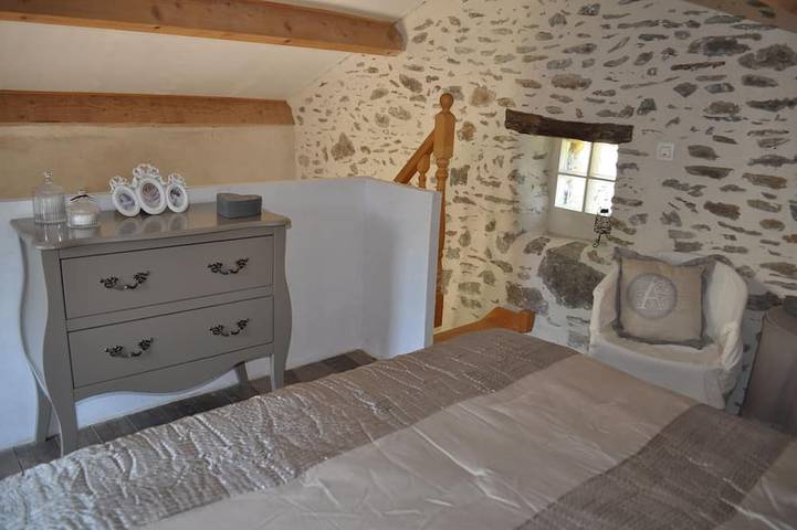 Gîte pour 4 personnes, avec Balcon/Terrasse et Terrasse ainsi que Jardin et Piscine à Chamborigaud - 3