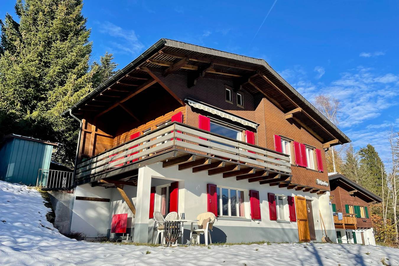 Ganze Ferienwohnung, Chalet Felsenberg (Charmingstay) - 2.5-Zimmerwohnung 2Og in Flumserberg, Flums