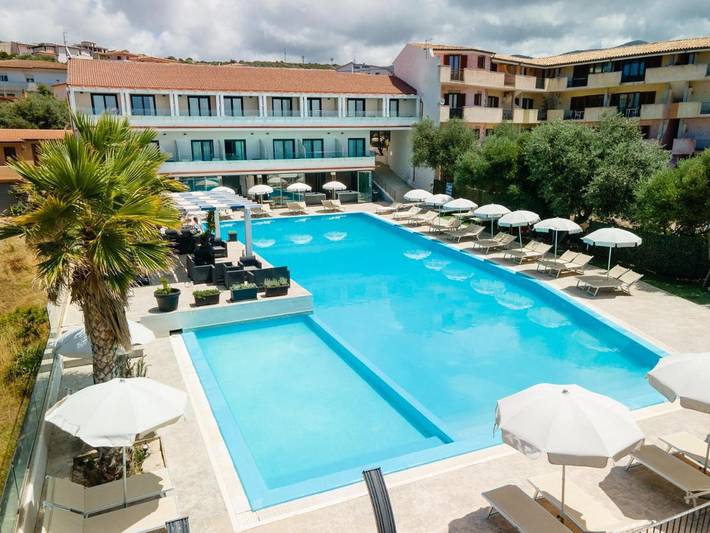 Hôtel pour 2 personnes, avec jardin et piscine ainsi que vue et sauna