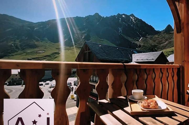 Chalet pour 6 personnes, avec balcon dans La Mongie