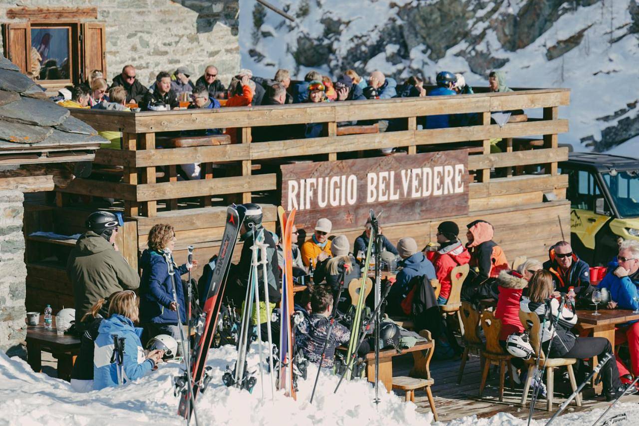 Rifugio Baita Belvedere in Ayas, Alpi Pennine