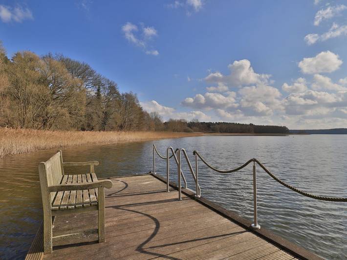 Ferienwohnung für 3 Personen, mit Terrasse und Garten sowie Sauna und Seeblick in Neukloster - 3