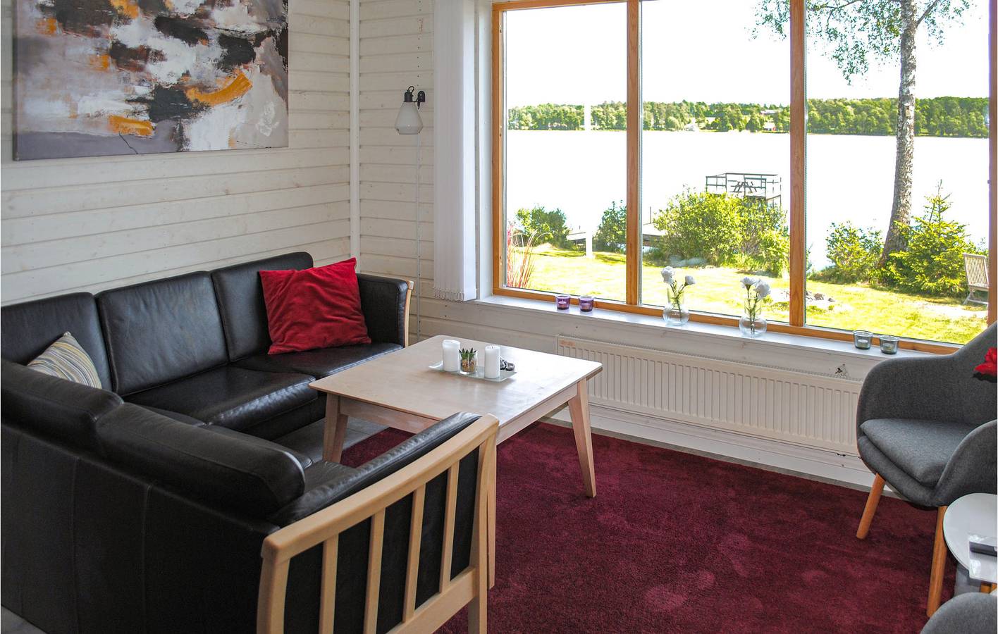 Ferienhaus für 8 Personen mit Terrasse in Starkeryd, Linnesjön