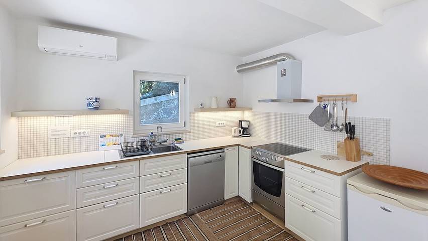 Appartement entier, Appartement de vacances pour 2 personnes avec balcon/terrasse in Baška, Krk