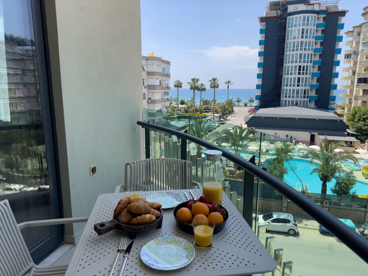 Appartement entier, Qoople Eхсellence neue Wohnung am Meer in Tosmur Beach, Province d'Antalya