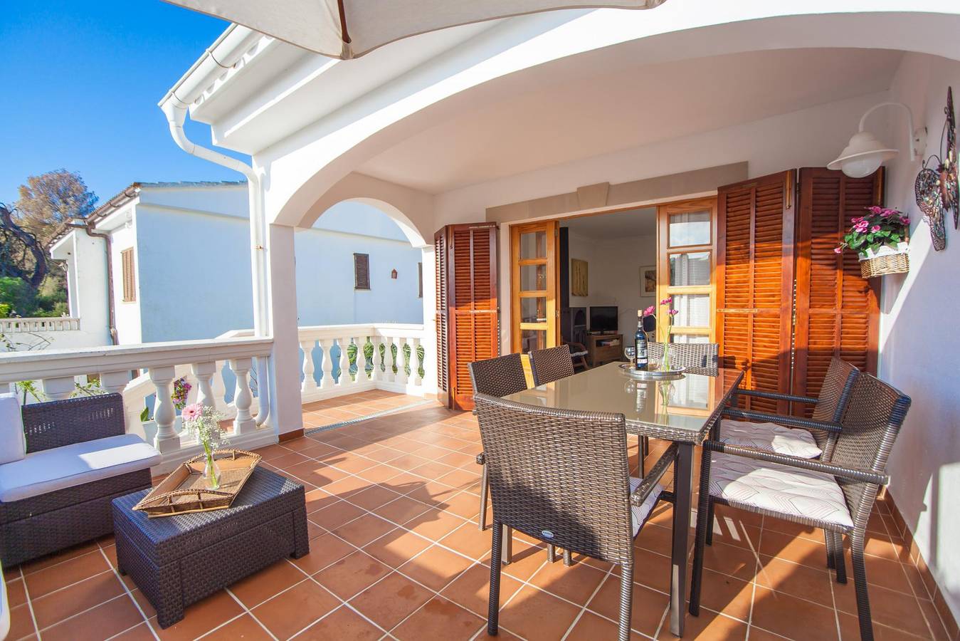 Villa Germanor - Ferienhaus mit Privatgarten und Kostenloss Wifi in Son Serra De Marina in Playa Son Serra de Marina, Santa Margalida