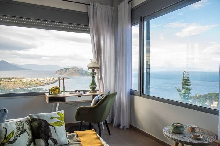 Villa für 4 Personen, mit Garten und Meerblick - 1
